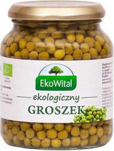 Grüne Erbsen in Salzlake BIO 350 g / 230 g EKOWITAL